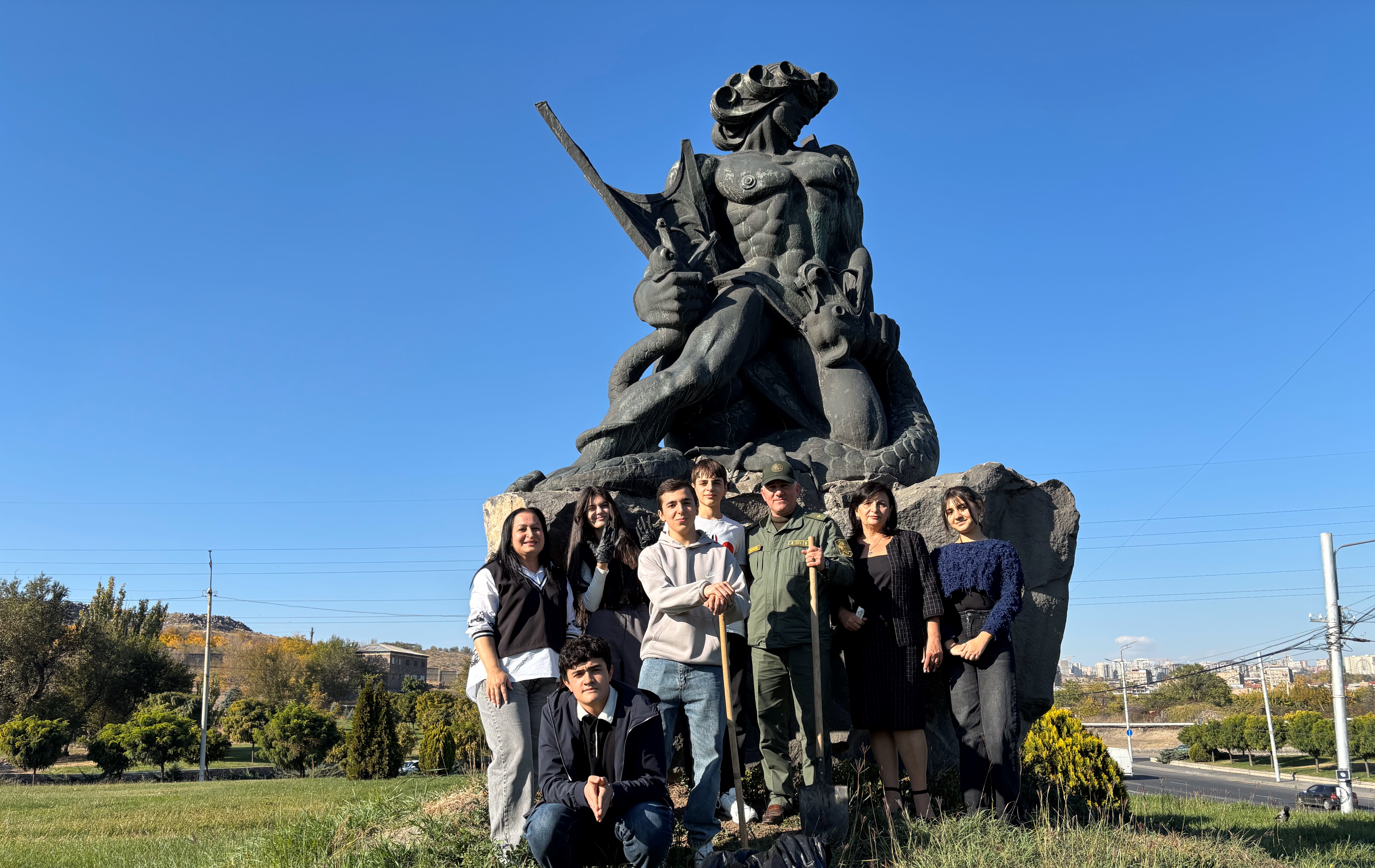 «Վահագն Վիշապաքաղ» հուշարձանի խնամքը...