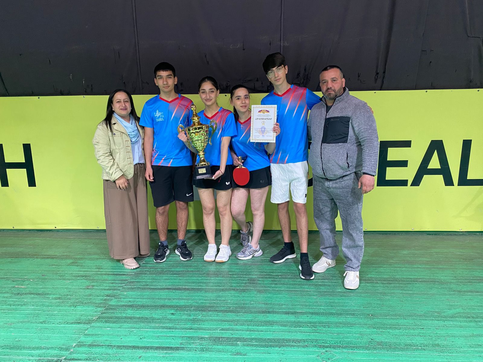 ՀՀ վարչապետի հովանու ներքո անցկացվող <br> «Սեղանի թենիս» մարզական խաղեր